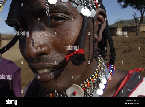 Masais Dancing And Performing Their Traditional Songs Masai Mara Tribe
