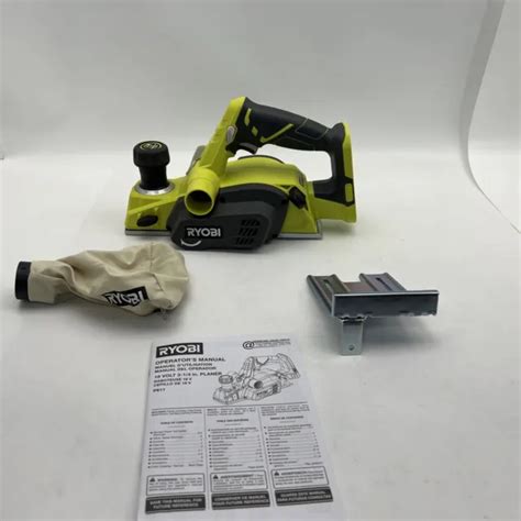 ryobi one 18v 3 1 4 in hand planer cordless tool only with dust bag p611 ob 79 95 picclick