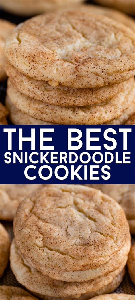 Best Snickerdoodle Cookies Recipe Crazy For Crust