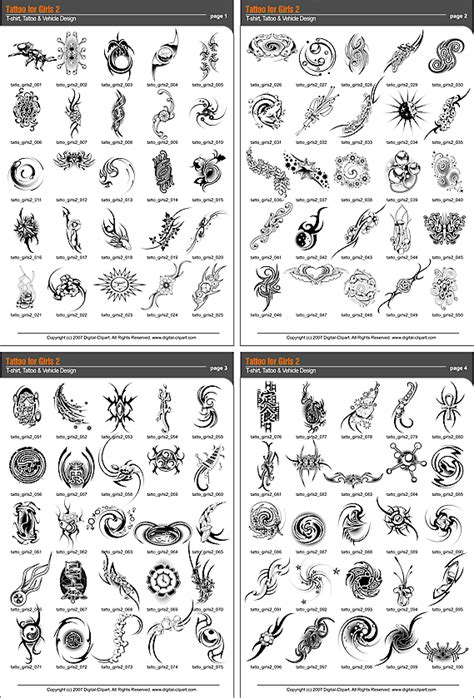 One's own publishing house ltd. TEXAS: girls tattoo designs