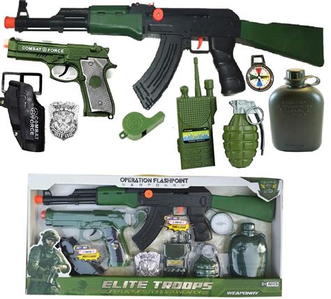 Buy Indusbay Complete Army Role Play Toy Set With 9 Piece Special Force