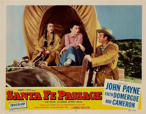 Rod Cameron Santa Fe Passage 1955 Western Film Leo Gordon