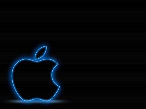 Neon Apple Logo Wallpapers Top Free Neon Apple Logo Backgrounds