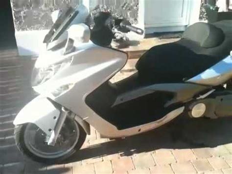 Full exhaust mivv urban / inox. Kymco xciting 500 cc scooter 2006 - YouTube