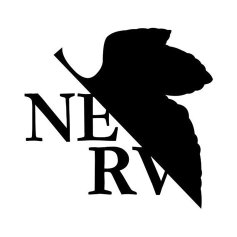 Evangelion Nerv Logo Vinyl Decal