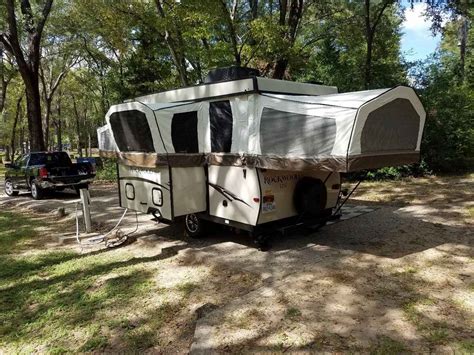 2014 Used Forest River Rockwood Premier 276hw Pop Up Camper In Texas