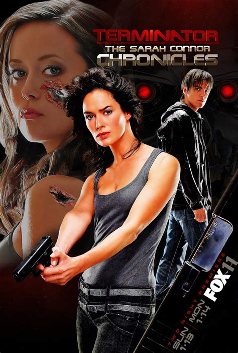 Terminator The Sarah Connor Chronicles Series Premiere Poster Series Premiere Sarah Connor