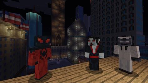 Co Optimus News Grab The Marvel Spider Man Skin Pack On Minecraft