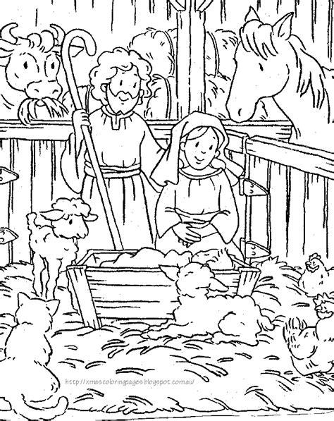 This coloring sheet displays the silent night of the first christmas with the stars that led the wise men of the east to bethlehem. XMAS COLORING PAGES