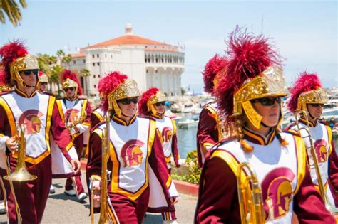 Trojan Marching Band Sets Sail For Its Annual Catalina Jaunt Usc News