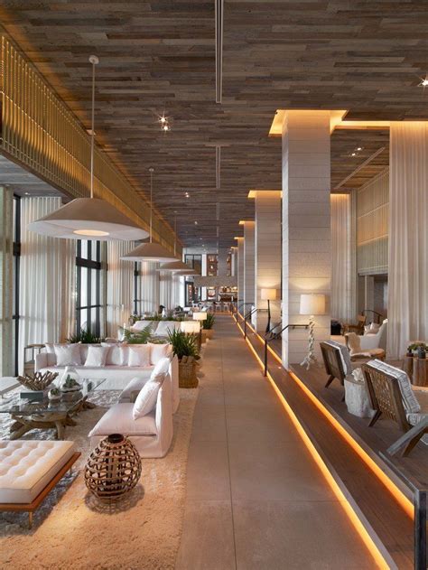 Modern Lobby And Reception In Miami Beach Fl By Meyer Davis Hotel