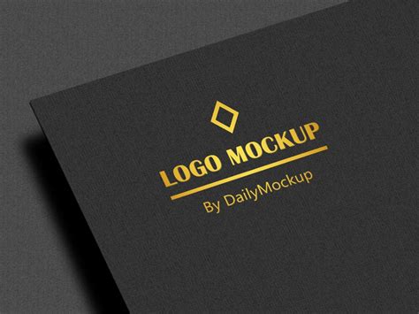 Free Logo Psd Mockup 2020 Daily Mockup