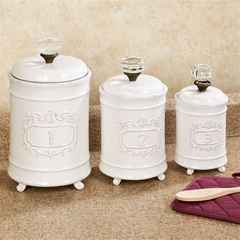 White Canister Sets Kitchen Ceramic Kitchen Canister Sets Ceramic