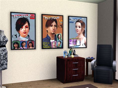 Mod The Sims Freecut Stylists Posters Sim Realistic