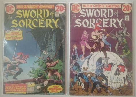 Sword Of Sorcery 1 And 2 1973 Dc Comics 3674528829