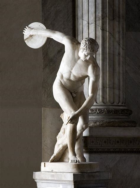 Discus Thrower Statue Photograph By Sheila Terry Fine Art America