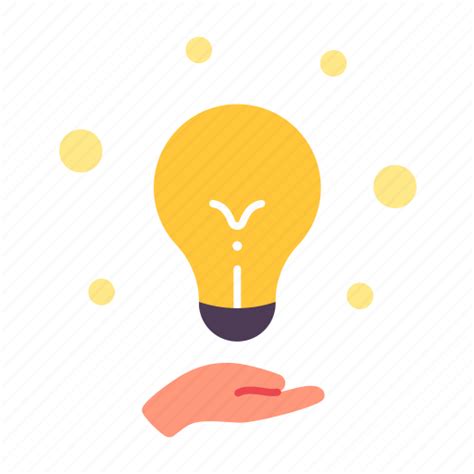 Creative Hand Idea Intellegence Light Bulb Thinking Knowledge