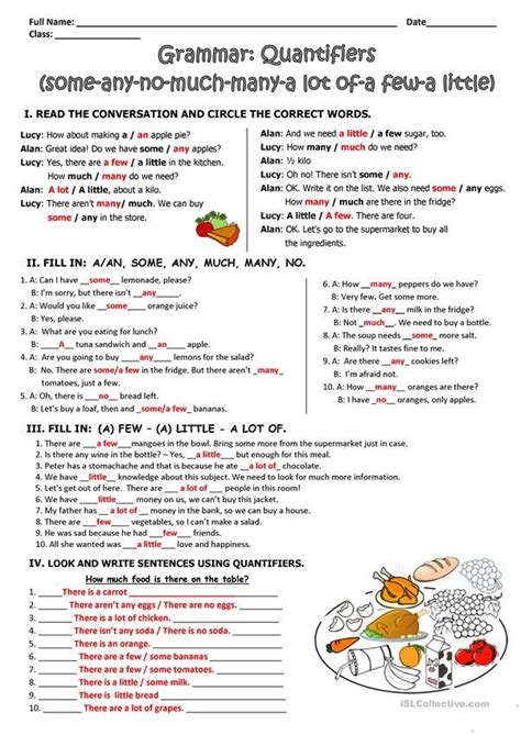 Quantifiers English Grammar Learn English Words Quantifiers Worksheet