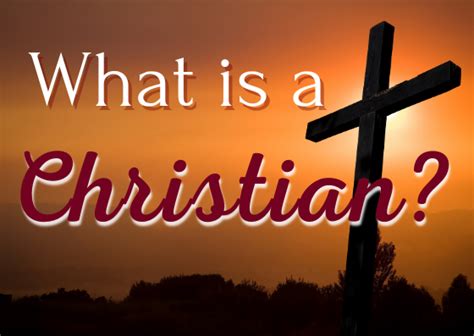 What Is A Christian From The Heart Church Ministries Of Atlanta