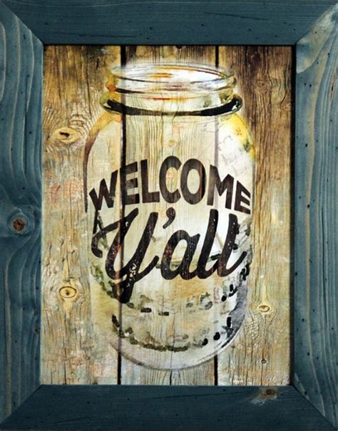 Primitive Country Decor Welcome Sign By Rusticprimitivesetc