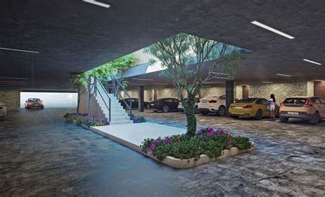 Estacionamiento Subterráneo Arquitectura Subterránea Garaje De Lujo