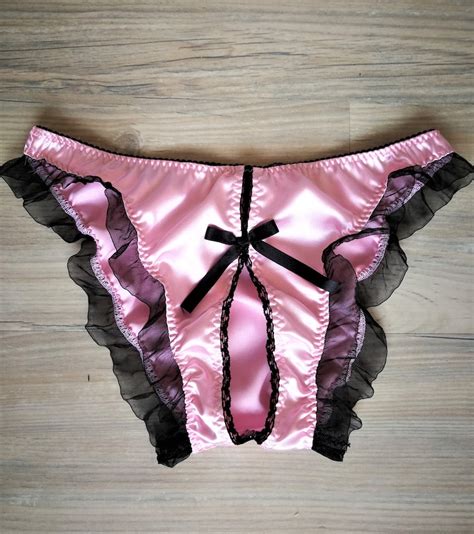 open panties crotchless panties bdsm gay underwear sissy etsy