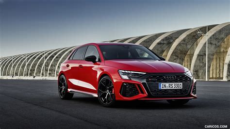 Audi Rs 3 Sportback 2022my Color Tango Red Front Three Quarter