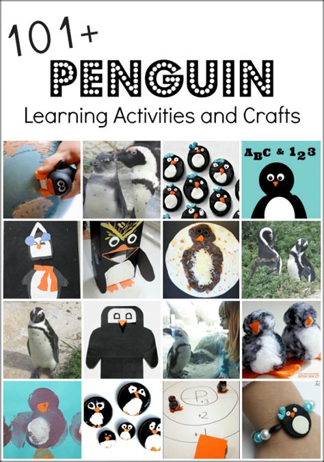 Penguin art ideas and penguin crafts for kids are great when you are planning your winter crafts or if you are following an artic study theme. Penguin Activities and Penguin Crafts