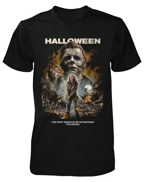 halloween 2018 michael myers halloween movie t shirt fright rags