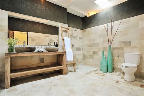 Bathroom Tropical Lifestyle Villa Seminyak
