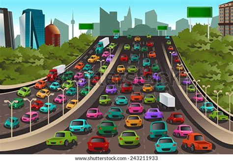 Traffic Cartoon Over 114957 Royalty Free Licensable Stock Vectors