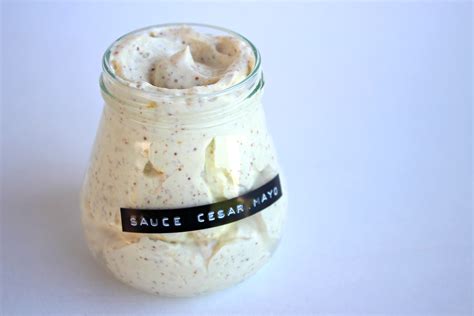 Sauce césar toute crue en version mayo