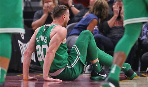 Gordon Hayward Breaks Ankle The Boston Celtics Season Is Over Now