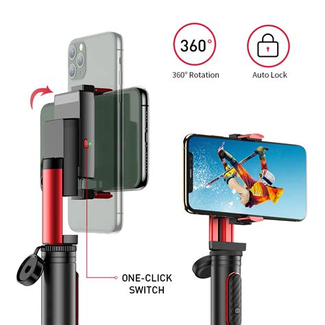 APEXEL APL D8 Multifunctional Bluetooth Selfie Stick Uniaxial Handheld