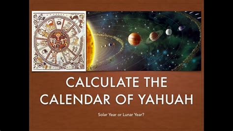 Yahuahs Calendar Youtube