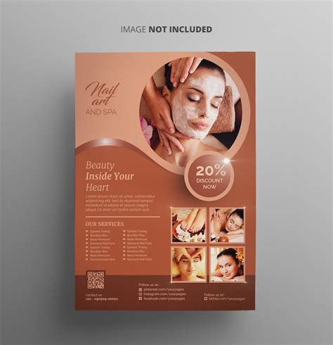 Spa Salon Flyer Psd 11000 High Quality Free Psd Templates For Download
