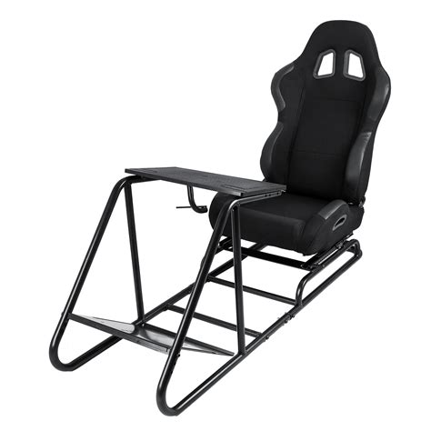 Vevor Driving Simulator Gaming Chair Adjustable And Foldable Racing