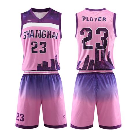 Rosa Personalizados Baloncesto Sublime Conjunto Uniforme Mejor Baloncesto De La Mujer Jersey