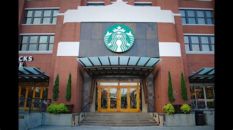 Me At The Starbucks Coffee Company Headquarters In Seattle Wa Youtube