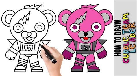 Use a series of straight lines to sketch the top of his head and snout. How To Draw Cuddle Team Leader ★ Cute Easy Drawing ...