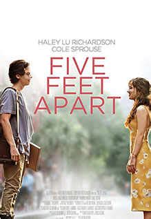 Five feet apart has enjoyed a slightly different origin story, beginning life as a screenplay before it was turned into a novel (released last november). Five Feet Apart Movie Review {3.5/5}: Critic Review of ...