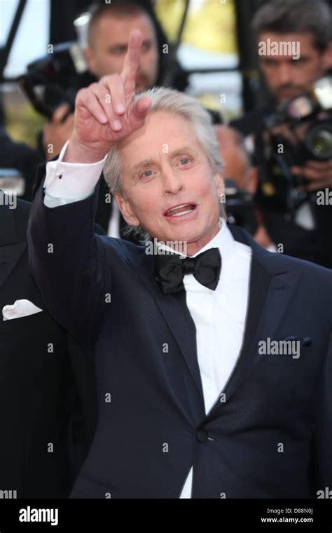 Cannes France 21st May 2013 Actor Michael Douglas Attends The