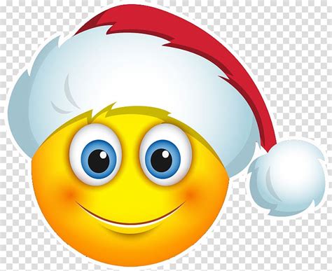 Emoji Smiley Christmas Santa Claus Emoticon Emoji Transparent