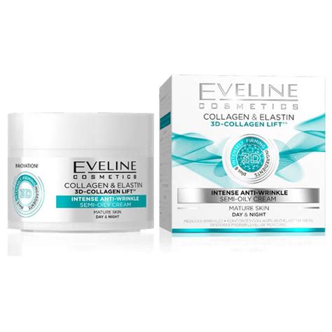 Eveline Collagen And Elastin 3d Lift Intense Anti Wrinkle Day And Night Cr