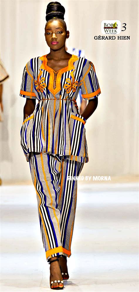 Gérard Hien 🇧🇫 Burkina Faso Fashion Burkina Neck Designs