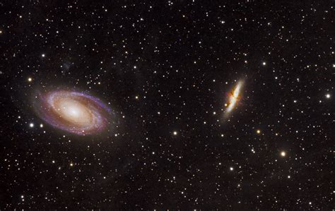 M81 And M82 Bodes Galaxy And Cigar Galaxy Starsurfercarl