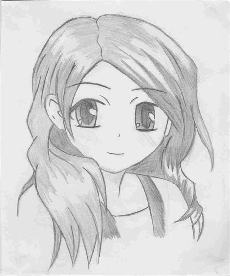 Anime Cute Girl Drawing At Paintingvalley Com Explore Collection Of Anime Cute Girl Drawing