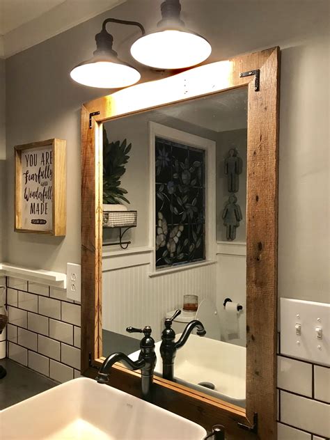 20 Farm House Bathroom Mirror