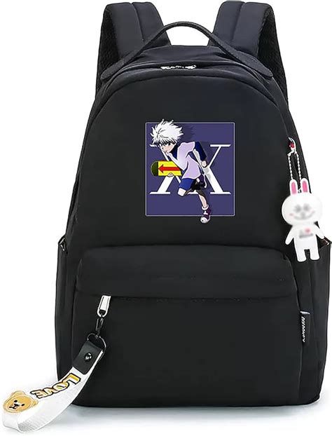Hunter X Hunter School Backpack Anime Sports Bag For Short Trips Killua