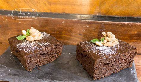 Черен шоколад и диета Брауни с черен шоколад и крем от макадемия Брауни с черен шоколад и крем от макадемия Черен шоколад и диета